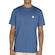 Camiseta Masculina Element Basic Crew WT25 AZUL