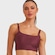 Top Feminino Caju Brasil Exclusivo Fitness Academia VINHO