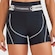 Mini Short Feminino Caju Barsil Atletika Com Elastico PRETO