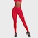 Calça Legging Feminina Caju Brasil Nz Classic Cós Alto VERMELHO