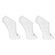 Meia Feminina Olympikus Invisível - 3 pares BRANCO