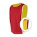 Colete Dupla Face Kanga Sport VERMELHO/AMARELO