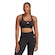 Top adidas Powereact Suporte Médio Feminino PRETO/BRANCO