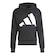Blusão de Moletom Masculino adidas Big Logo Com Capuz PRETO/BRANCO