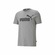 Camiseta Masculina Puma Ess Logo CINZA/PRETO