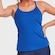 Camiseta Regata Feminina Caju Brasil Lite Classic AZUL