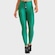 Calça Legging Feminina Caju Brasil Atlanta com Zíper VERDE
