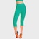 Calça Corsario Feminina Caju Brasil Nz Classic VERDE