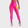 Calça Legging Feminina Caju Brasil Atlanta com Bolso Lateral ROSA