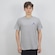 Camiseta Masculina Champion C Logo Script Ink CINZA CLARO