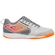 Chuteira Futsal Umbro Pro 5 Bump - Adulto PRATA/LARANJA