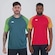 Camiseta Kappa Burke - 2 Unidades - Masculina VERDE/VERMELHO