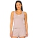Camiseta Regata Feminina Run More Pontos de Luz BEGE