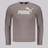 Blusão de Moletom Infantil Puma ESS NO. 1 Logo Crew sem Capuz MARROM