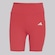 Shorts Feminino adidas Pocket 3 Stripes VERMELHO