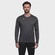Camiseta Manga Longa Mizuno Energy 2.0 Masculina CINZA