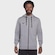 Blusão de Moletom Masculino Mizuno Zipper CINZA
