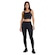 Conjunto Feminino Galapagos Adrenaline Top Alça + Legging UV 50 PRETO