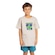 Camiseta Infantil Rip Curl Archive Mainframe BRANCO