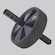 Roda de Exercício Abdominal Everlast Pro PRETO