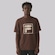 Camiseta Masculina Fila Comfort F-Box Union Classics MARROM