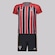 Uniforme do São Paulo Infantil New Balance II 2025 VERMELHO