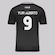 Camisa do Corinthians CP 9 Yuri Alberto Masculina PRETO