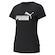 Camiseta Feminina Puma Essentials Logo Tee PRETO