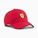 Boné Adulto Puma Ferrari Race Baseball Ajustável VERMELHO