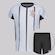 Kit de Camisa + Bermuda do Corinthians Futfanatics Infantil PRETO