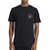 Camiseta Masculina Hurley Level PRETO