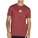 Camiseta Masculina Billabong Bracket Wave WT25 VERMELHO