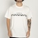 Camiseta Masculina Quiksilver Checker BRANCO