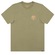 Camiseta Masculina Hurley Escudo VERDE ESCURO