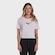 Camiseta Mizuno Run Bird Cropped Feminina BRANCO