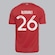Camisa do Internacional I 2025 adidas 26 Bernabei Masculina VERMELHO