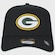 Boné Adulto New Era 9Forty NFL Greenbay Packers Aba Curva PRETO