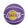 Mini Bola de Basquete Wilson Los Angeles Lakers Dribbler NAO SE APLICA
