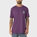 Camiseta Masculina Lost Saturn Eye Peito ROXO