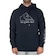 Blusão de Moletom Masculino Quiksilver New Tour PRETO