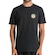 Camiseta Masculina Hurley Cave PRETO
