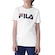 Camiseta Fila Letter Premium Infantil BRANCO