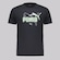 Camiseta Masculina Puma ESS Logo Lab Summer PRETO