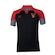 Camisa Polo do Sport Masculina Umbro Viagem 2023 CINZA ESC/VERMELHO