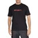 Camiseta Masculina Rip Curl New Icon Sphere PRETO/VERMELHO