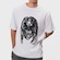Camiseta Masculina Oakley Skull Medusa BRANCO