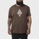 Camiseta Plus Size Masculina MCD Caligraffiti MARROM
