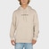 Blusão de Moletom Canguru Masculino Quiksilver Q422A0128 BEGE