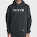 Blusão de Moletom Canguru Masculino Hurley One Only Preto PRETO