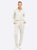 Jaqueta Feminina Manly Cupro Like OFF WHITE